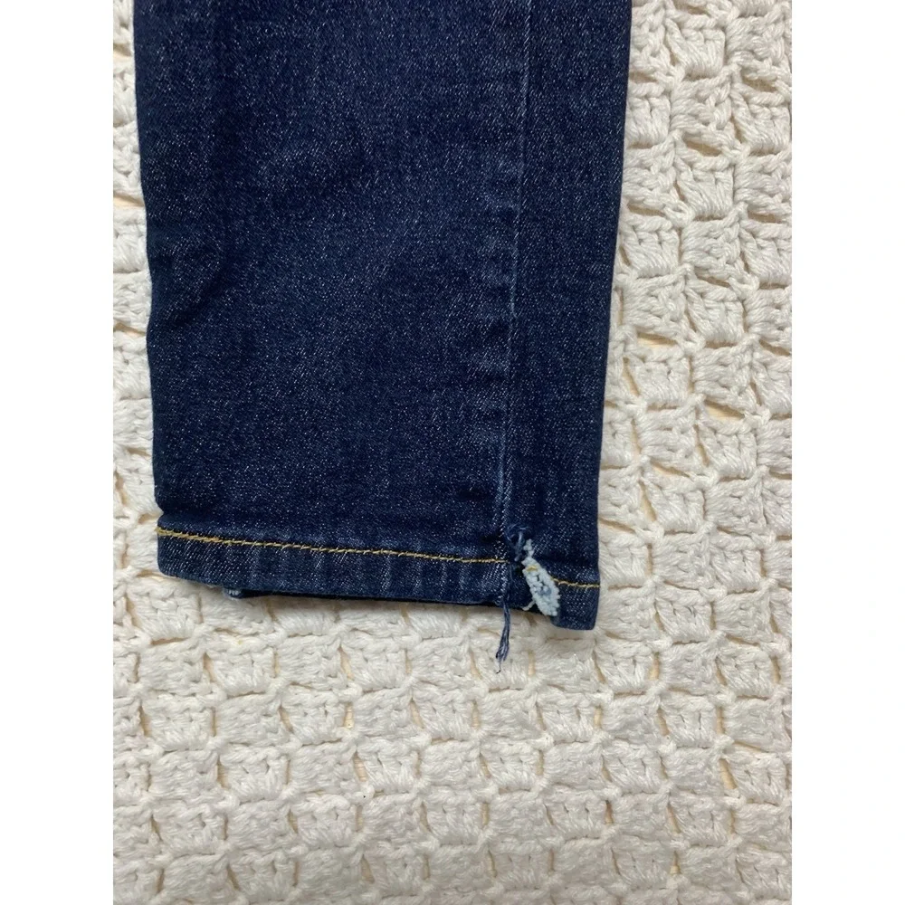 Levis 510 Jeans Mens Tag 31x32 Approx 30x29 Skinny Stretch Blue Leg OpeningFlaws